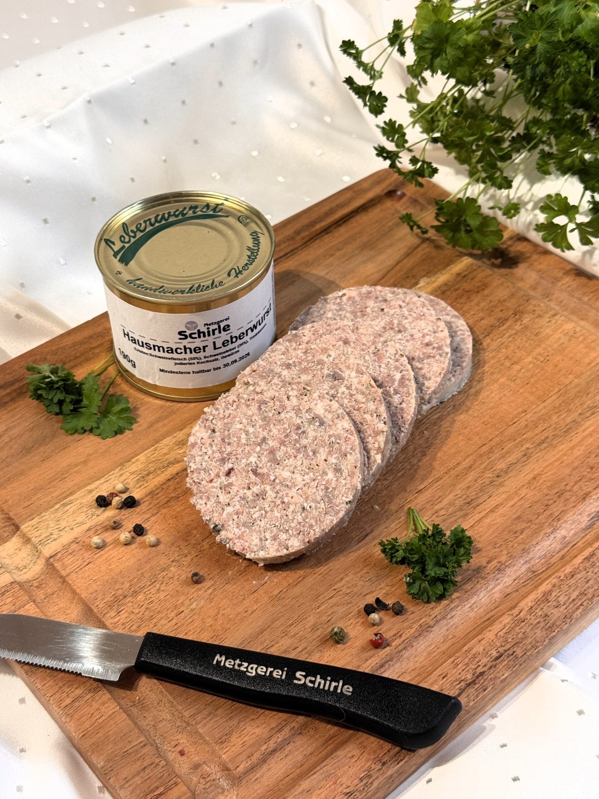 Hausmacher Leberwurst 190g Dosenwurst