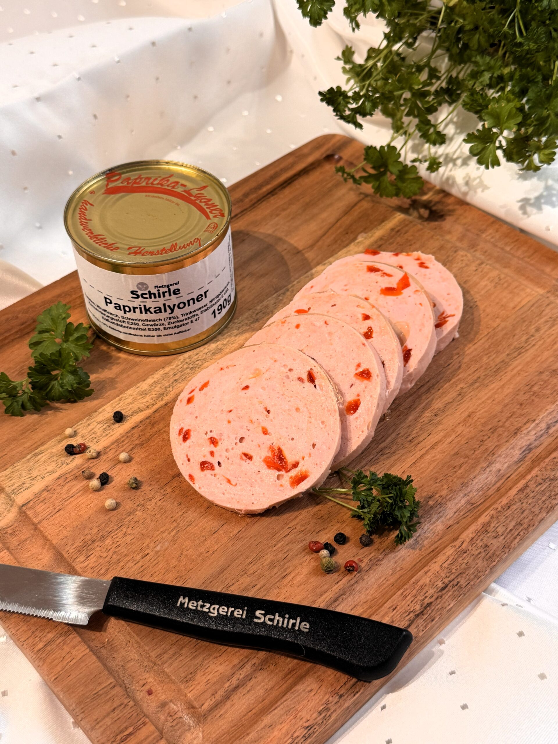 Paprikalyoner 190g Dosenwurst