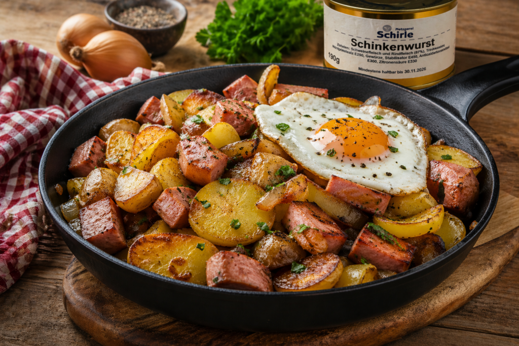 Kartoffelpfanne, schnell einfach lecker