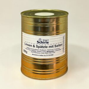 Linsen Spätzle Saitenwurst Wienerle Linsengericht