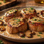 Schnelle Schweinefilet-Medaillons aus der Pfanne