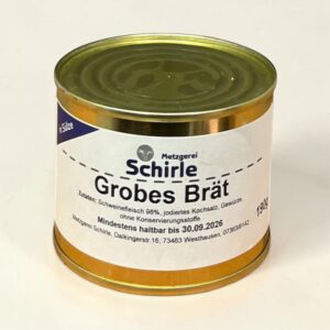 Grobes Brät in Sülze 190 g