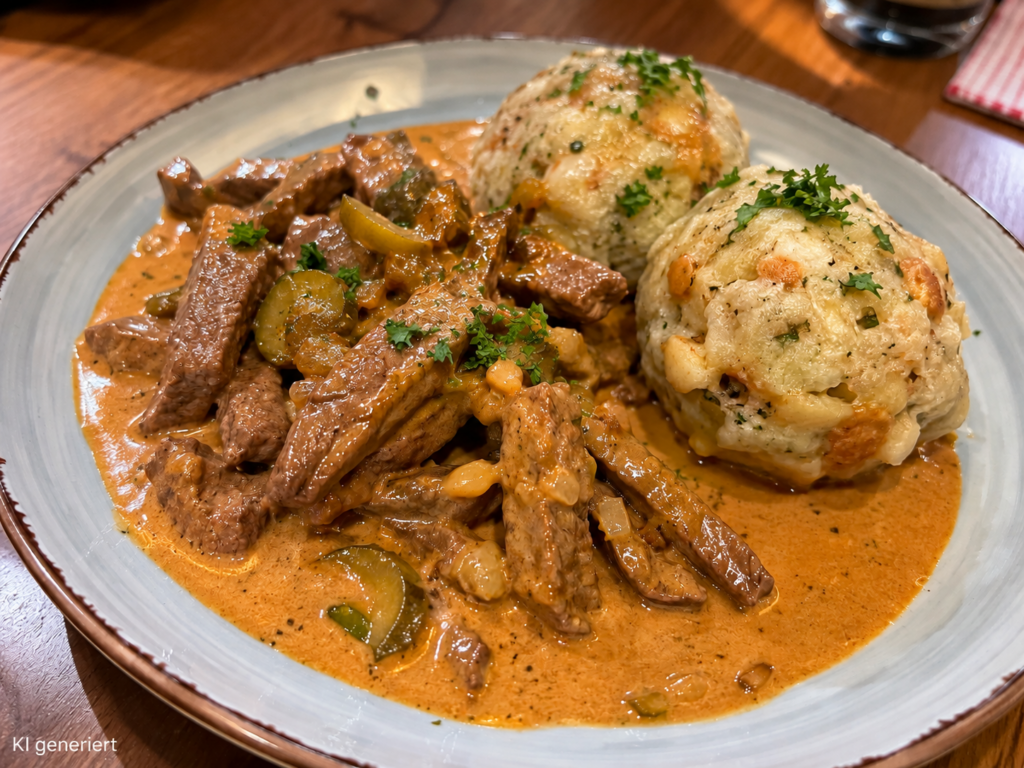 Rinderfilet Stroganoff